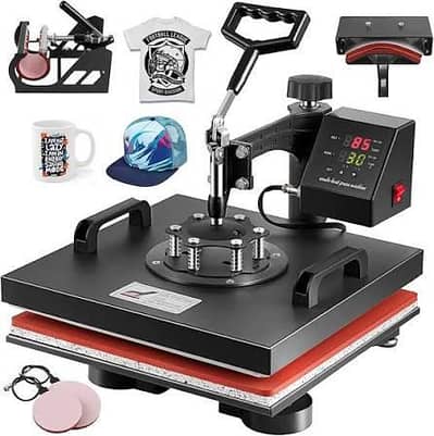 5in1 Heat Press Machine (Slide)