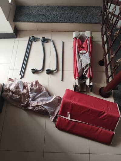 3 In 1 Cot, Playpen, Changing Table