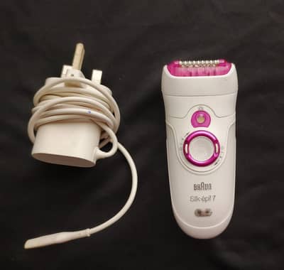 Braun Epilator (Silk Epil 7) wet and dry