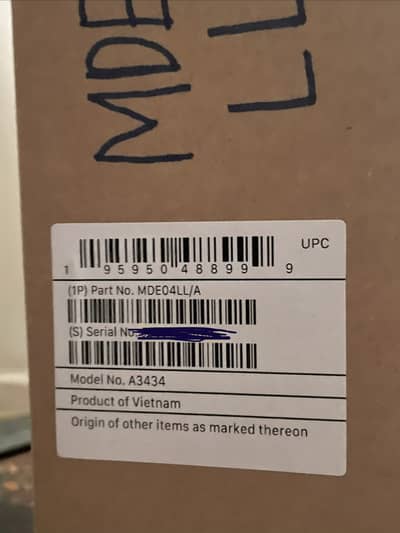 Macbook Pro 14" M5 CHIP MDE04 Space Black 16GB/512GB PACKED