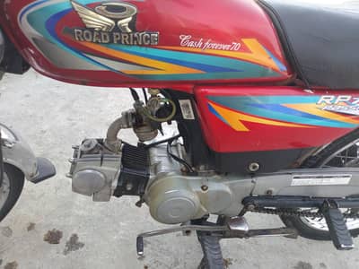 road Prince bike 2021 model good condition first owner