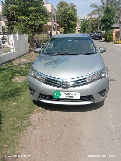 TOYOTA COROLLA GLI 1.3 2014 AUTOMATIC