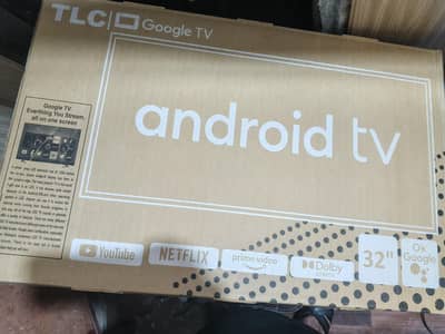 32 inch TLC LED TV for sale just two days used