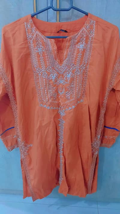 2 piece full embroidered shirt & trouser