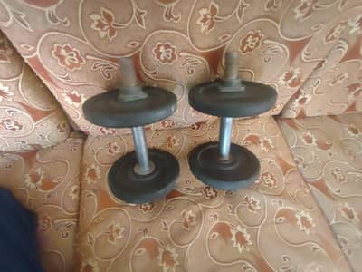 Adjustable Dumbells weight 3kg pair