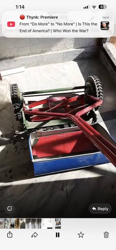 Grass cutter Lawn movers machine like Brand New