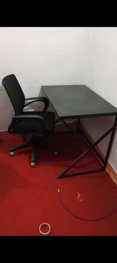 Study and Office Chair and Table