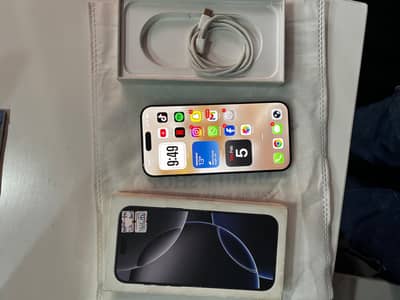 Iphone 16 pro max 256gb PTA Approved