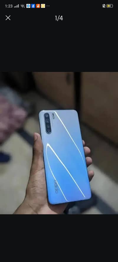 oppo f15 8/128 exchange possible 10/8 panel changed