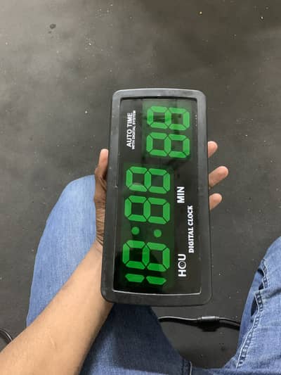 Digital clock camera