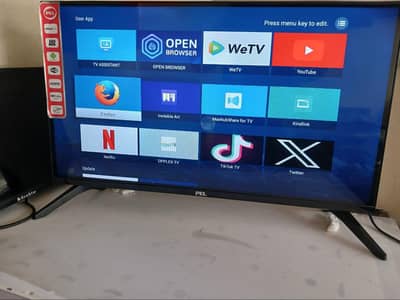 PEL company 32"inch metal body original remote ke sath condition 10/10