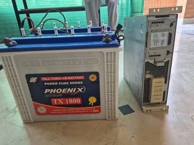 APC UPS WITH 2 TUBULAR BATTERIES TX 1800 FOR SALE