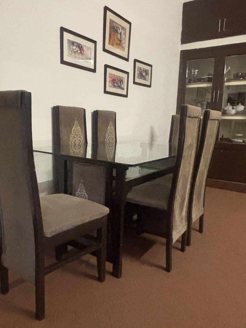Dining table with chairs 2