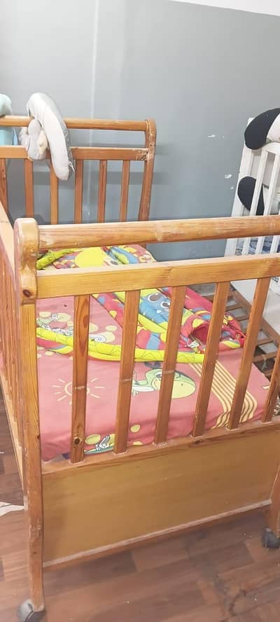 kid bed/ wood