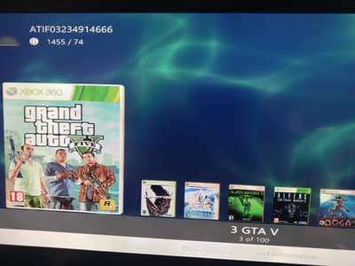 Xbox 360 Jasper Edition with 2 wired controller and including 100 game