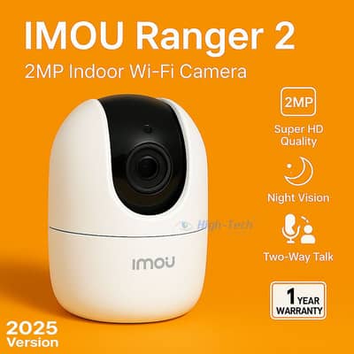 Indoor CCTV Cam IMOU Ranger 2 Full HD 360° View