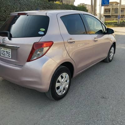Toyota vitz rose gold color