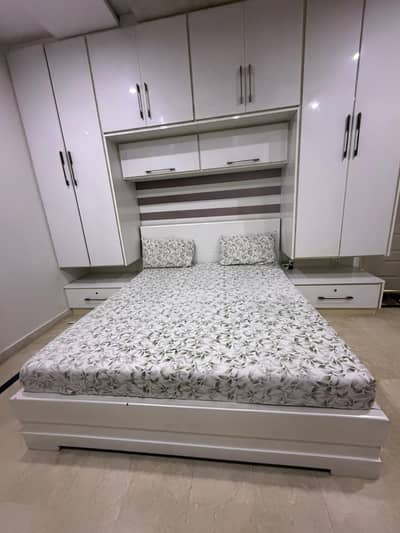 King Size Bed With new Mattress