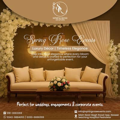 Hiring Accounts Manager for our Marquee- SPRING ROSE EVENT