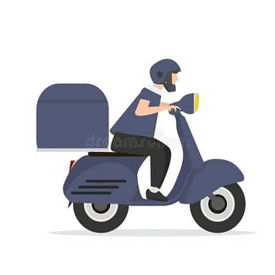food delivery Rider job