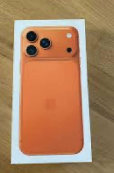 Apple iPhone 17 pm orange sim time bh 100% cc 30 read ad carefully