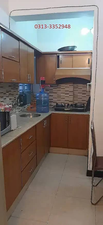 Furnished flat, Pay in guest house , Gulshan e Iqbal, Block 2, Karachi