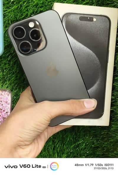 iphone 15pro with box