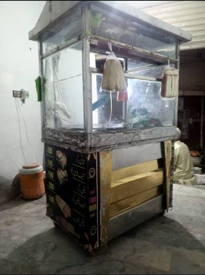 Burger Making Counter for Sale — Excellent Condition | Fast Food