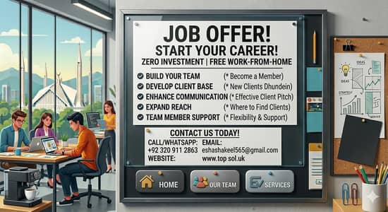 Join Our Web Development Team - Remote Work (No Investment)