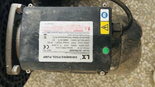 Swimming pools motors for sale