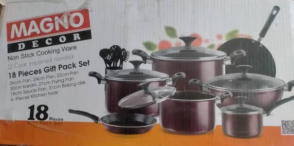Magno decor 18 pieces 2 coat important no stick set