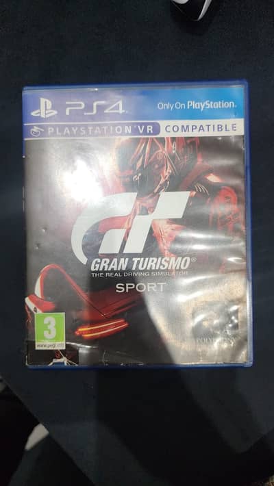 Gran Turismo Sports PS4 Slightly Used