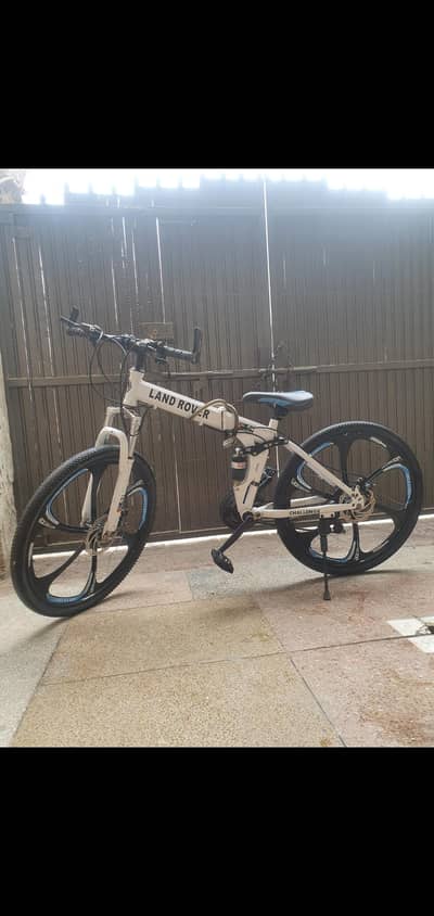Land Rover bicycle.