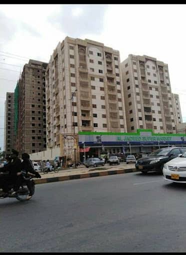 3 bed dd Flat For Rent in City tower and Shopping mall johar