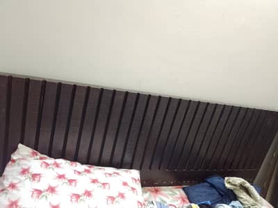 lamination bed with 2 side tables