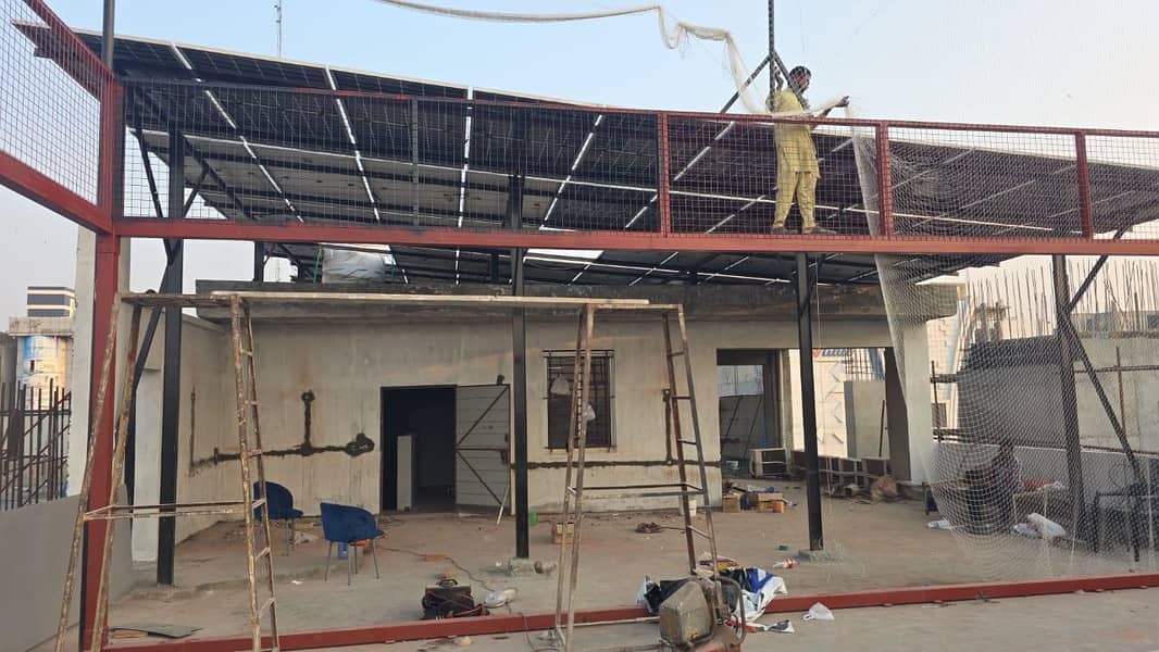 Elevated Solar Structure system 1