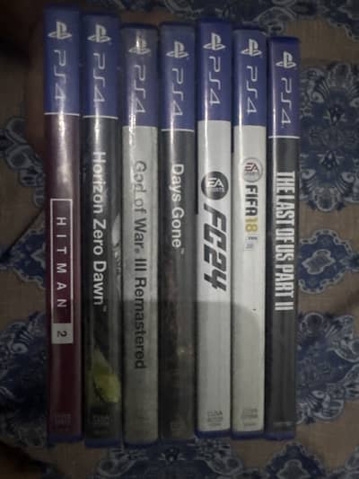 PS4 games bundle.