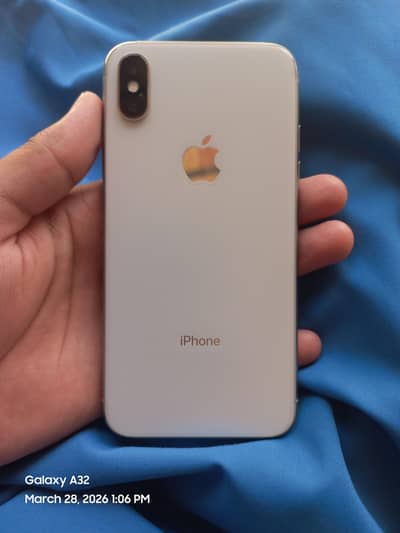 iphone x PTA Approved  64 GB Battery Health 100%