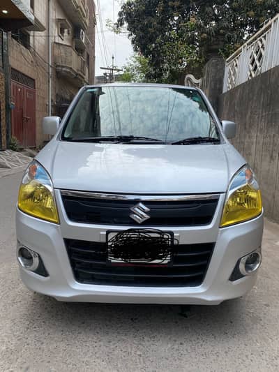Suzuki Wagon R VXL 2018 – 88,000 KM Driven – Alloy Rims – Grey color