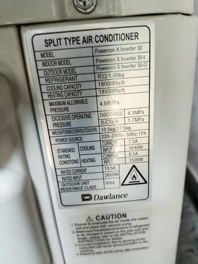 DAWLANCE DC inverter