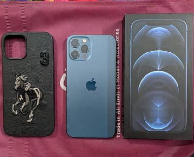 Iphone 12 pro max (256gb] {Factory Unlocked}