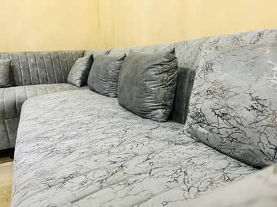 L Shaped and Sofa Comebed