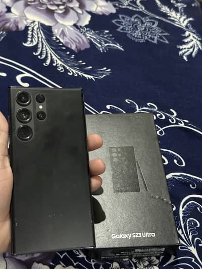 S23 ultra 12/512 gb with complete box