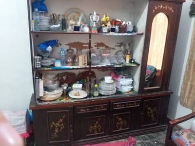 show case for bartan etc.