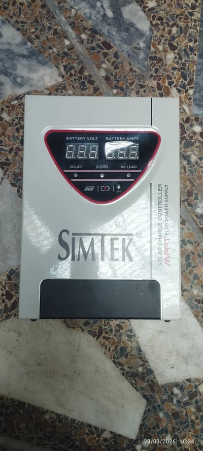 simtek mppt dc king 70 amp and jk bms 100 amp