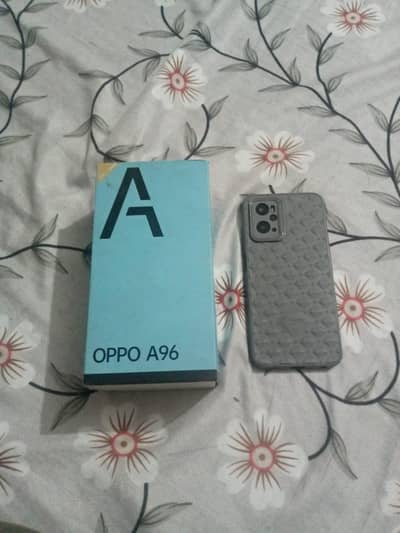 OPPO A96 open box 10/10 condition genuine
