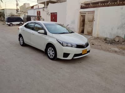 Toyota Corolla xli convert to gli model 2016 almost condition car