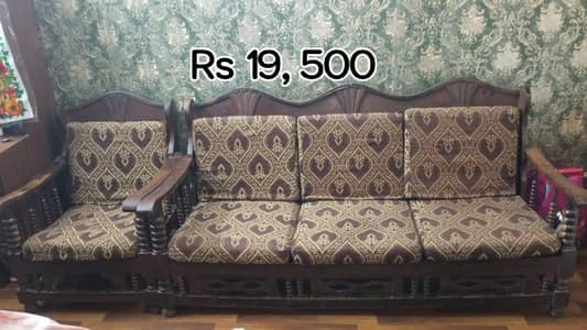 2 Chairs and 3 Seater sofa