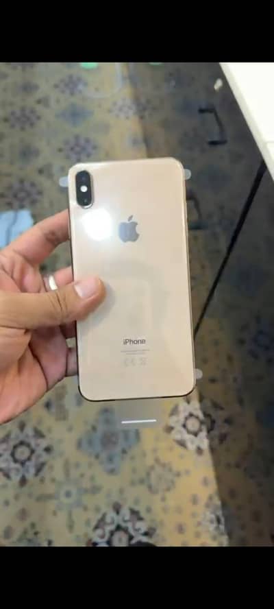 I PHONE XS MAX NEW PHONE 0 TIME CHARGED GOLD