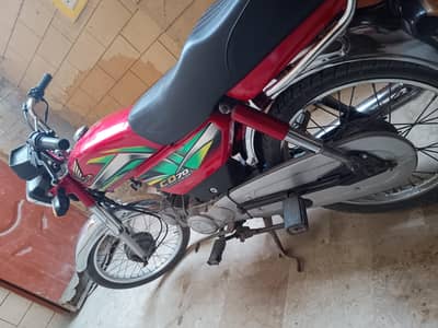 honda cd 70 2022 red khi numb